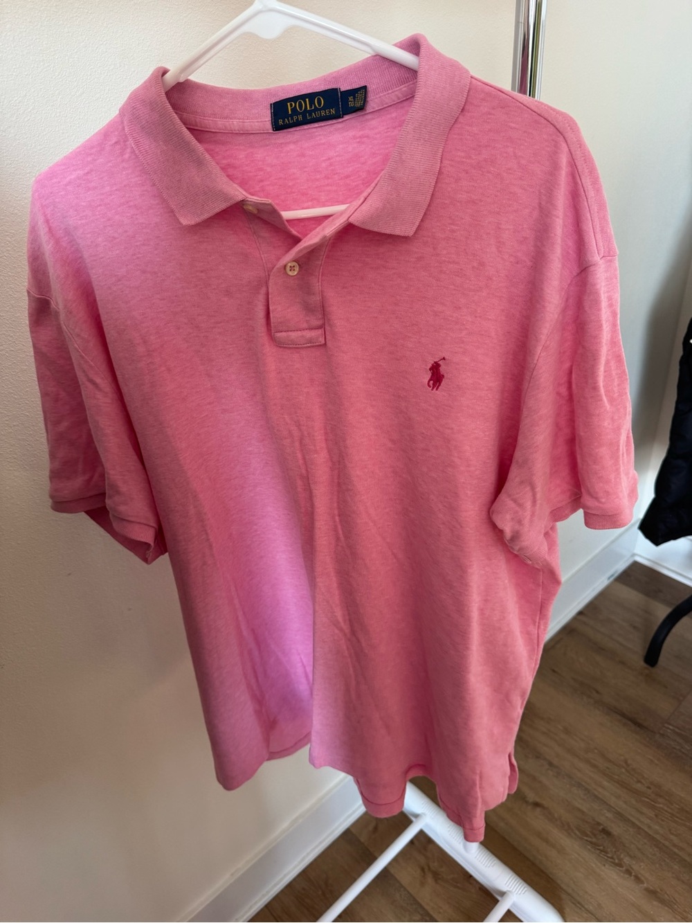 Pink Polo Ralph Lauren short-sleeve polo shirt size XL